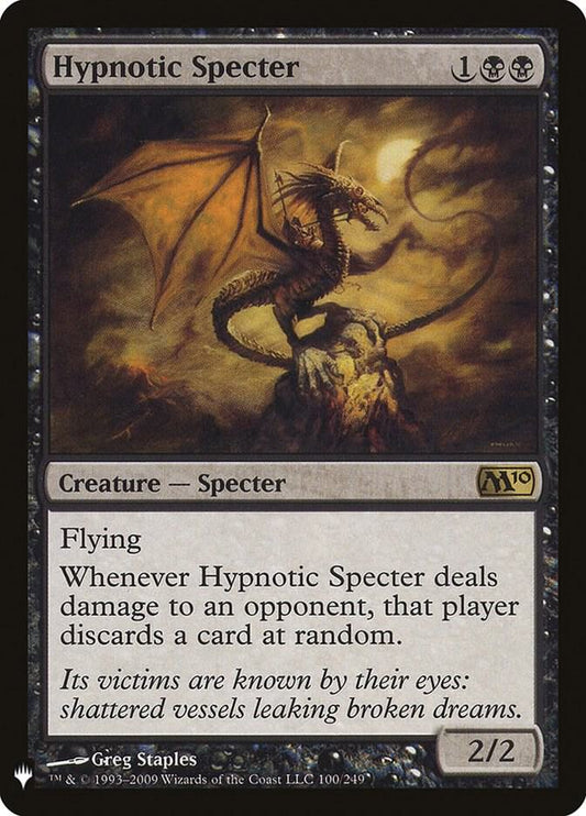 Hypnotic Specter | The List Reprints #100/249