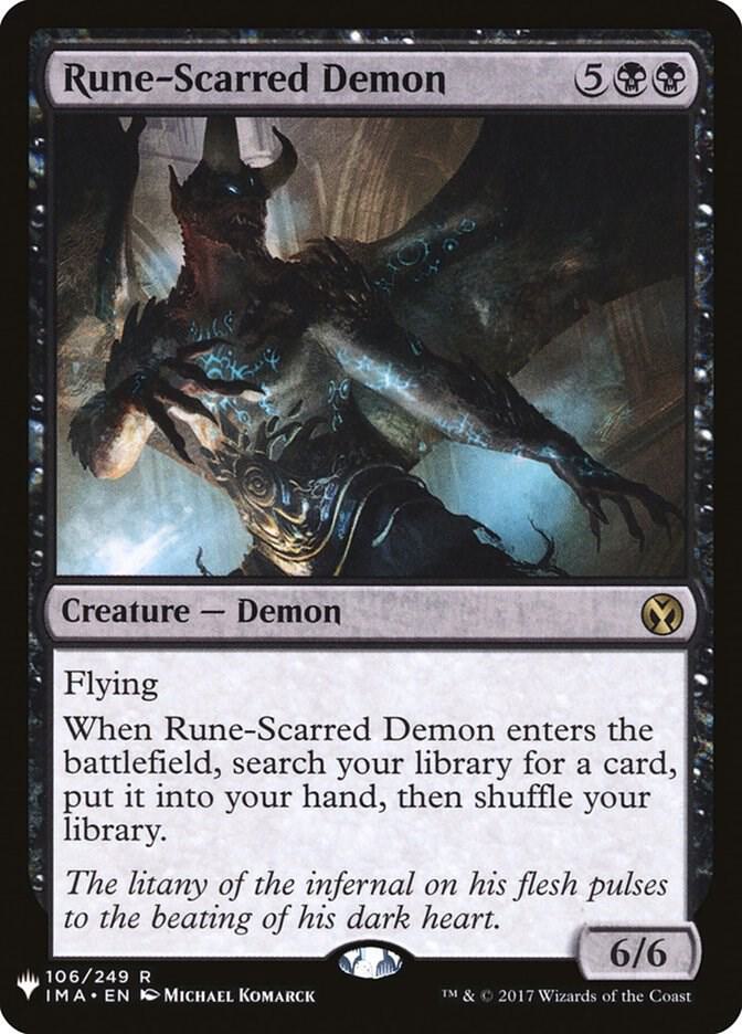 Rune-Scarred Demon | The List Reprints #106