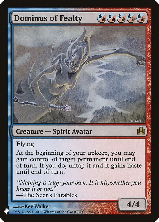 Dominus of Fealty | The List Reprints #194