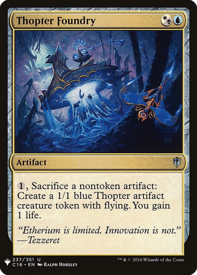 Thopter Foundry (C16) | The List Reprints #237