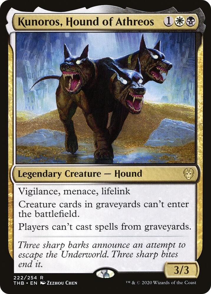 Kunoros, Hound of Athreos | Theros Beyond Death #222