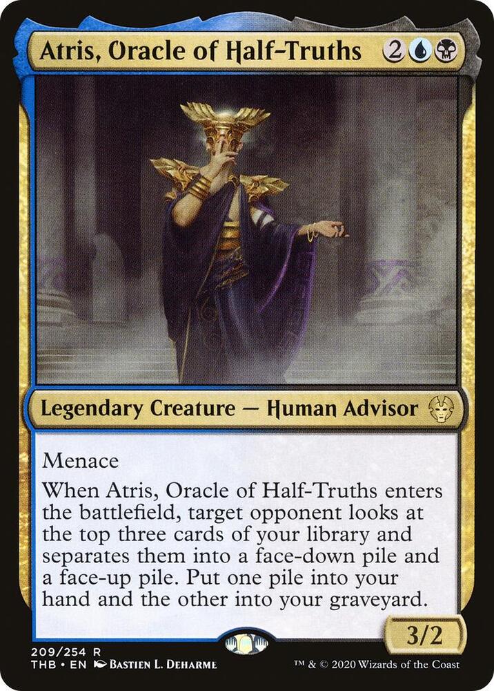 Atris, Oracle of Half-Truths | Theros Beyond Death #209