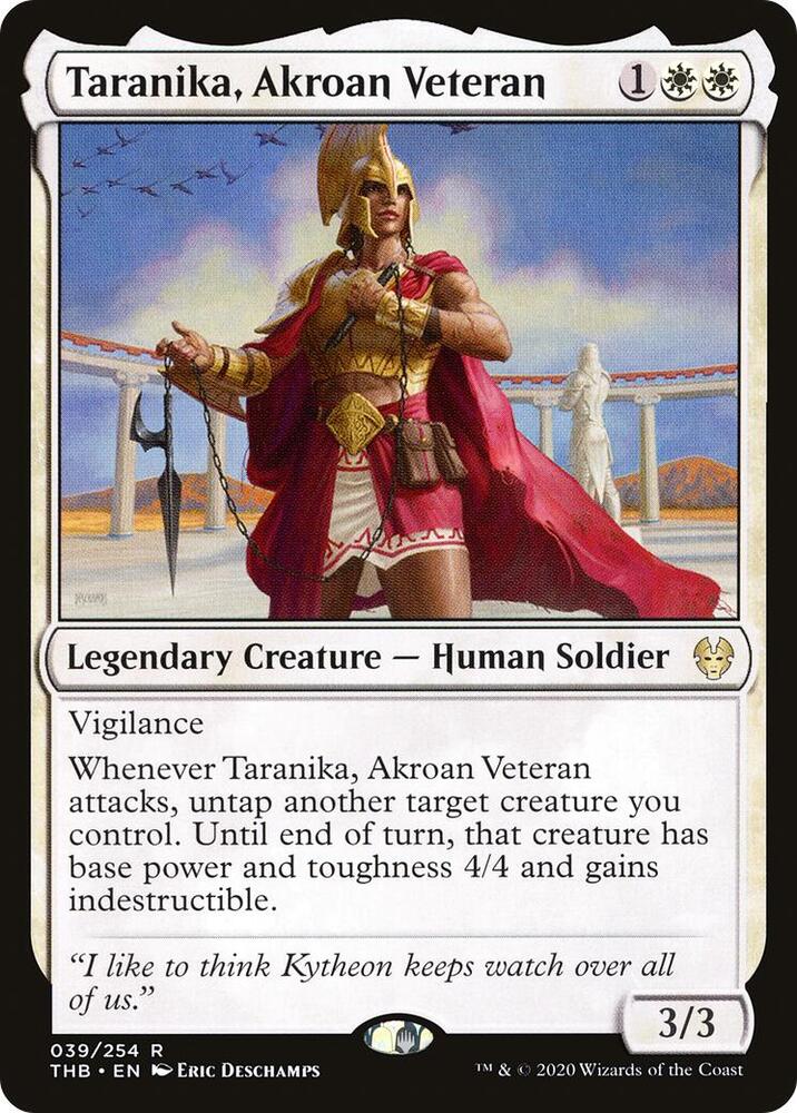 Taranika, Akroan Veteran | Theros Beyond Death #39