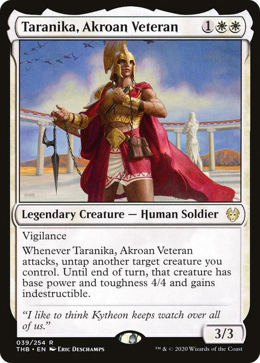 Taranika, Akroan Veteran | Theros Beyond Death #39