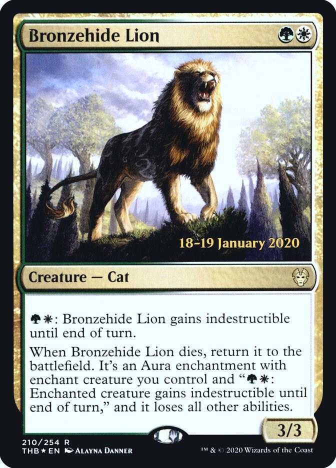 Bronzehide Lion | Prerelease Cards #210
