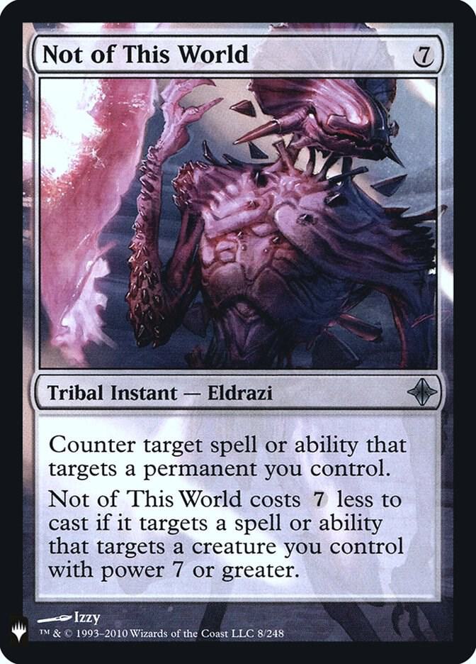 Not of This World | The List Reprints #8