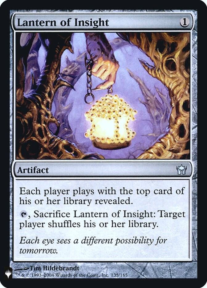 Lantern of Insight | The List Reprints #135