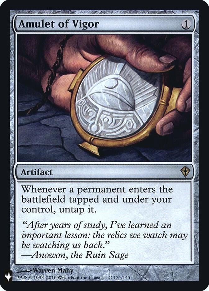Amulet of Vigor | The List Reprints #121