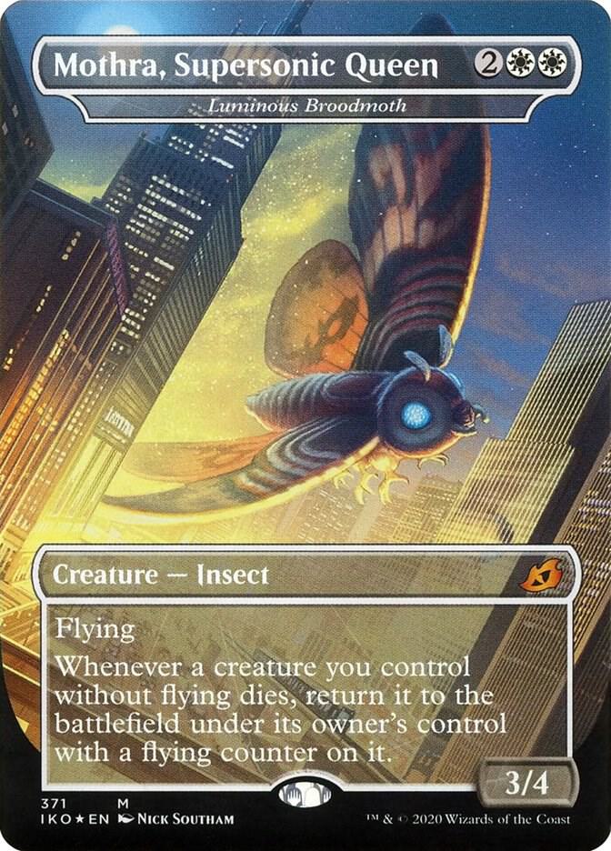 Mothra, Supersonic Queen - Luminous Broodmoth | Ikoria: Lair of Behemoths #371
