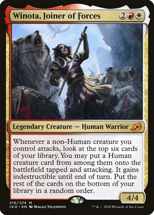 Winota, Joiner of Forces | Ikoria: Lair of Behemoths #216