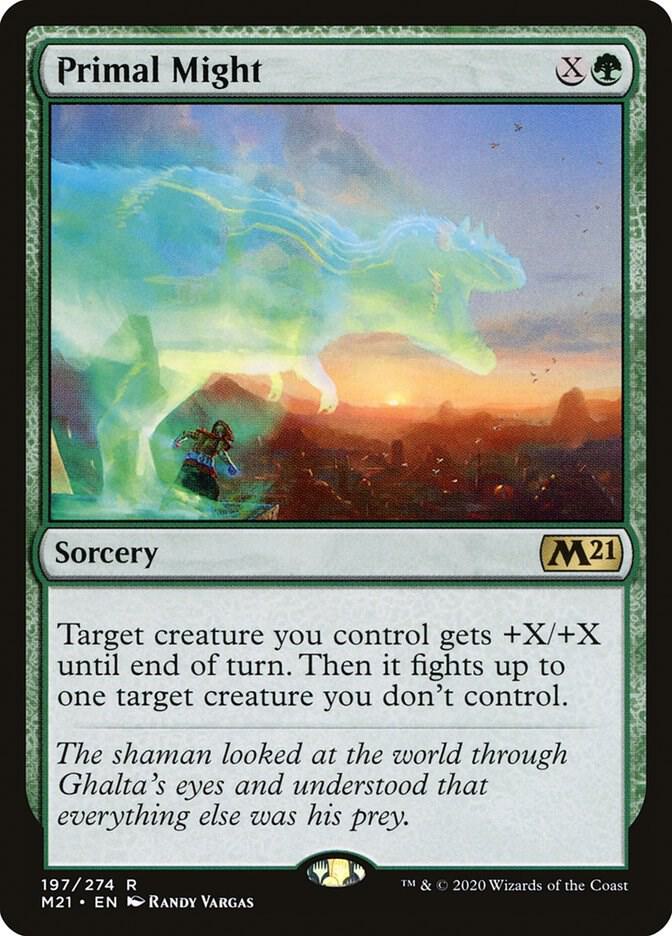 Primal Might | Core Set 2021 #197