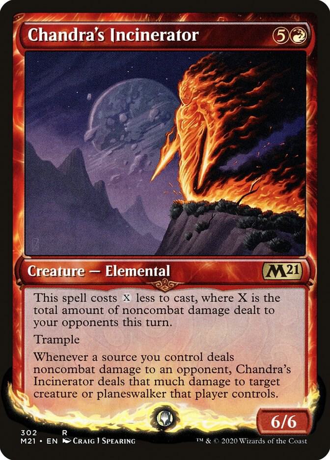 Chandra's Incinerator (Showcase) | Core Set 2021 #302