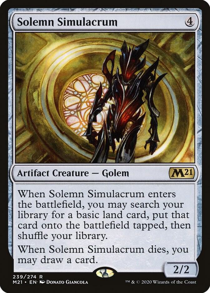 Solemn Simulacrum | Core Set 2021 #239