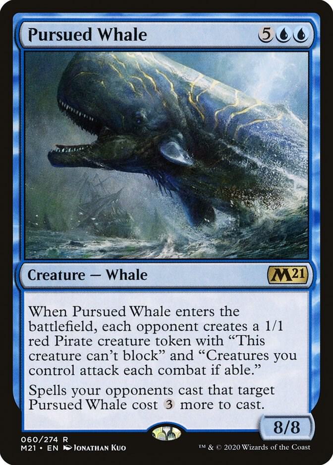 Pursued Whale | Core Set 2021 #60