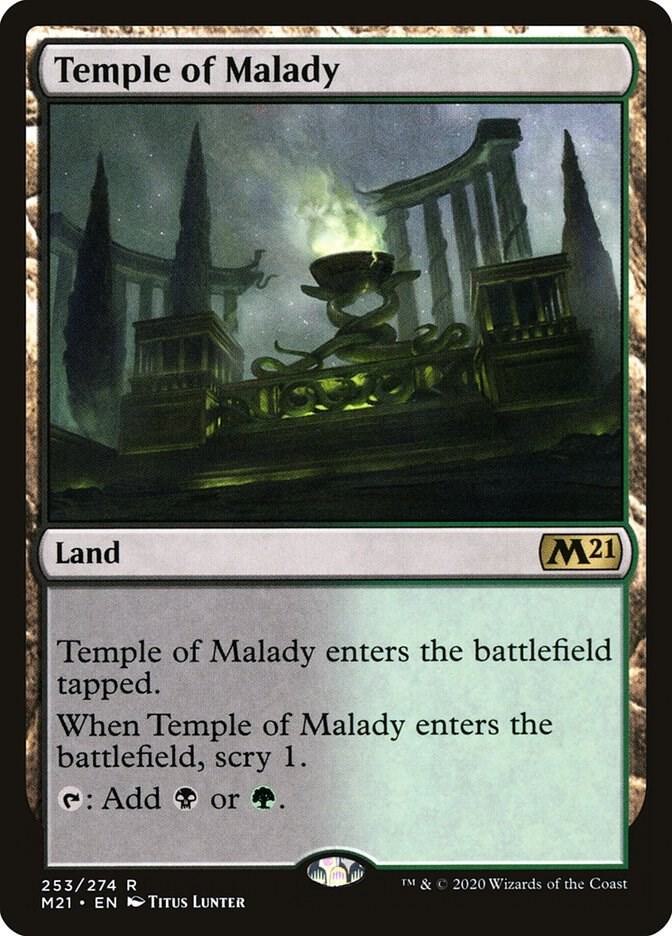 Temple of Malady | Core Set 2021 #253