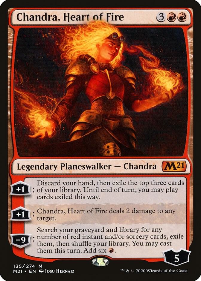 Chandra, Heart of Fire | Core Set 2021 #135