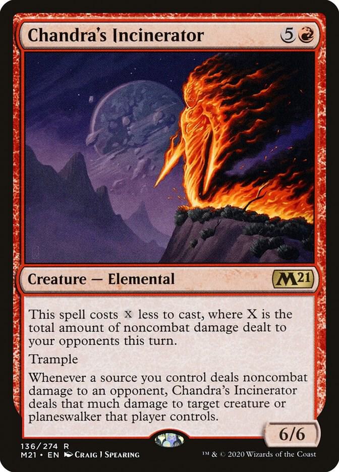 Chandra's Incinerator | Core Set 2021 #136