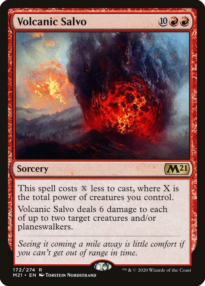 Volcanic Salvo | Core Set 2021 #172