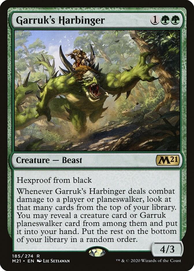 Garruk's Harbinger | Core Set 2021 #185