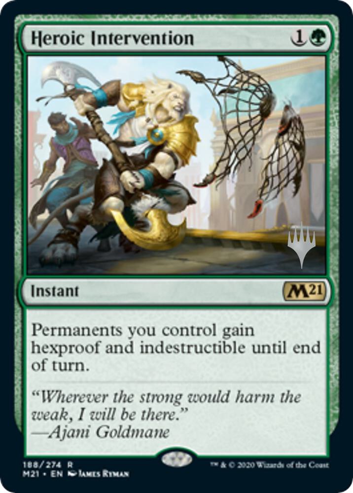 Heroic Intervention | Promo Pack: Core Set 2021 #188