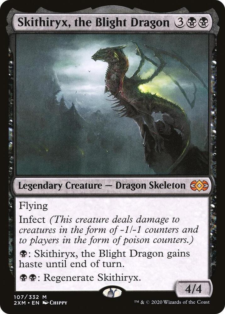 Skithiryx, the Blight Dragon | Double Masters #107