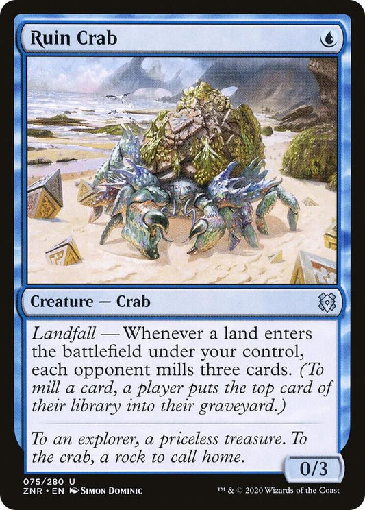 Ruin Crab | Zendikar Rising #75