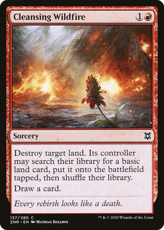 Cleansing Wildfire | Zendikar Rising #137