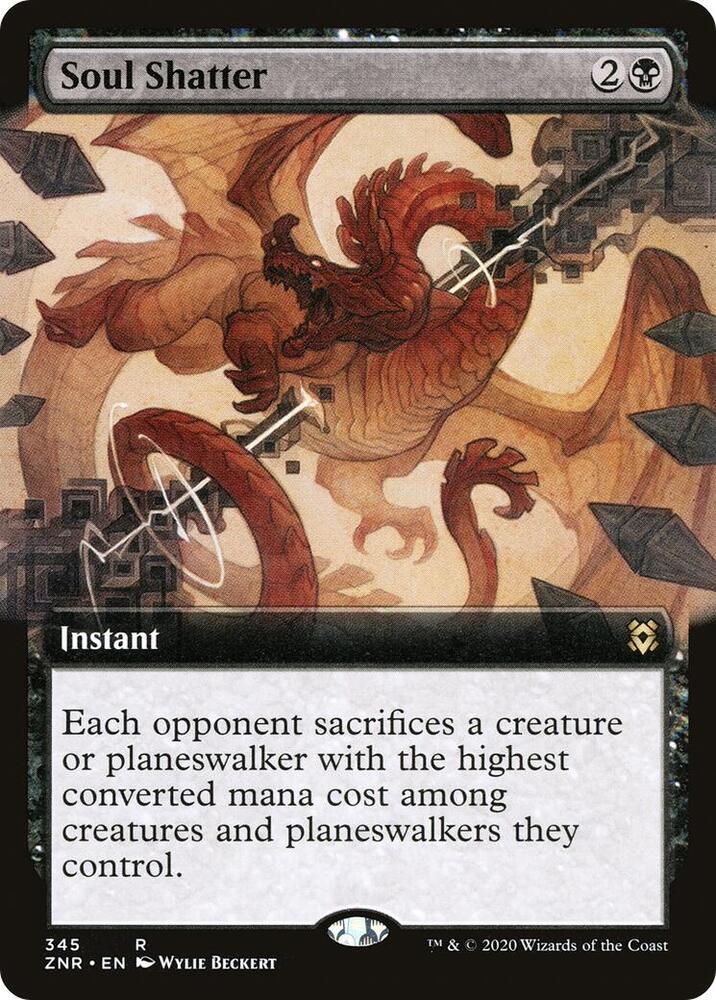Soul Shatter (Extended Art) | Zendikar Rising #345