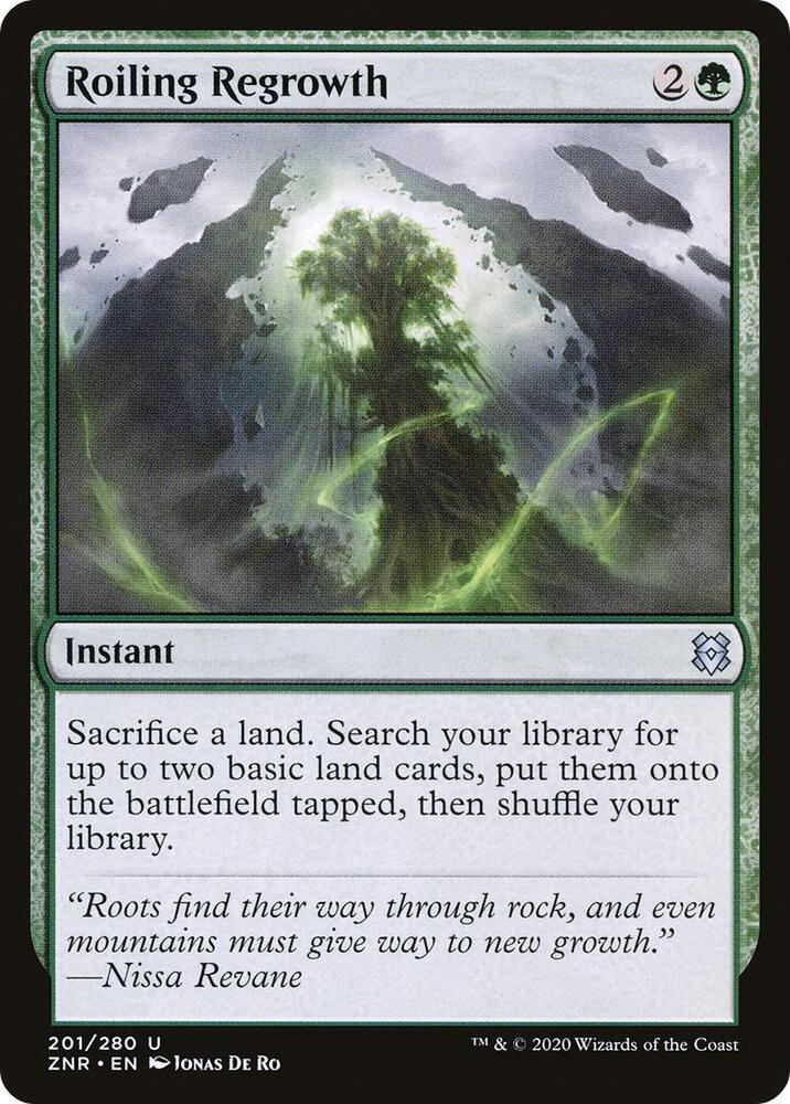 Roiling Regrowth | Zendikar Rising #201