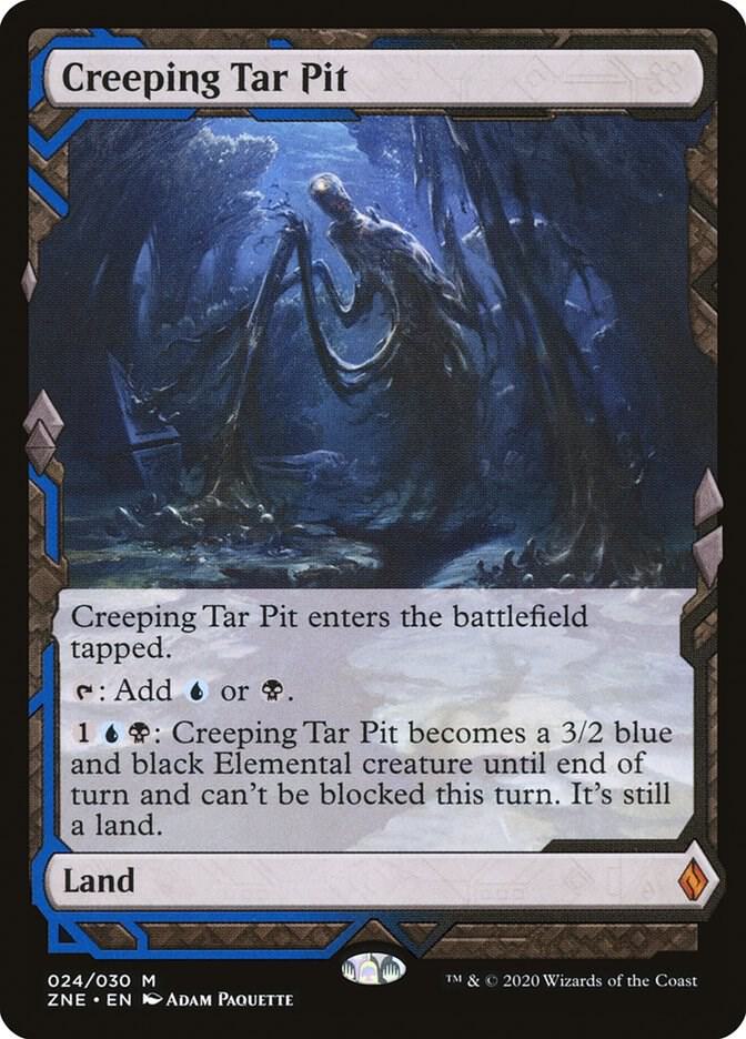 Creeping Tar Pit | Zendikar Rising Expeditions #24