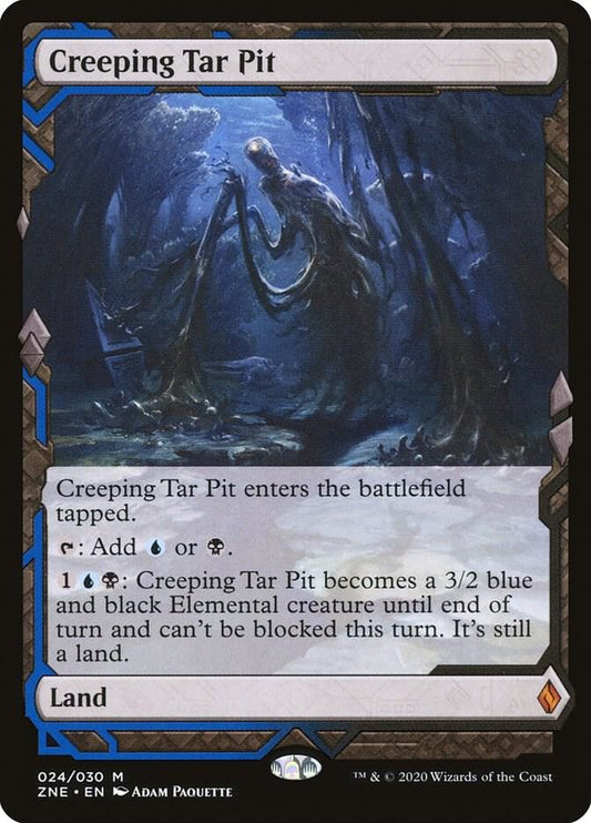 Creeping Tar Pit | Zendikar Rising Expeditions #24