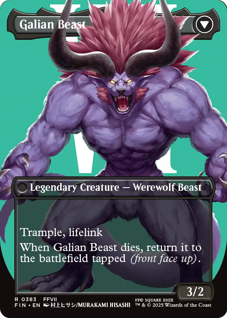 Vincent Valentine // Galian Beast | FINAL FANTASY #383