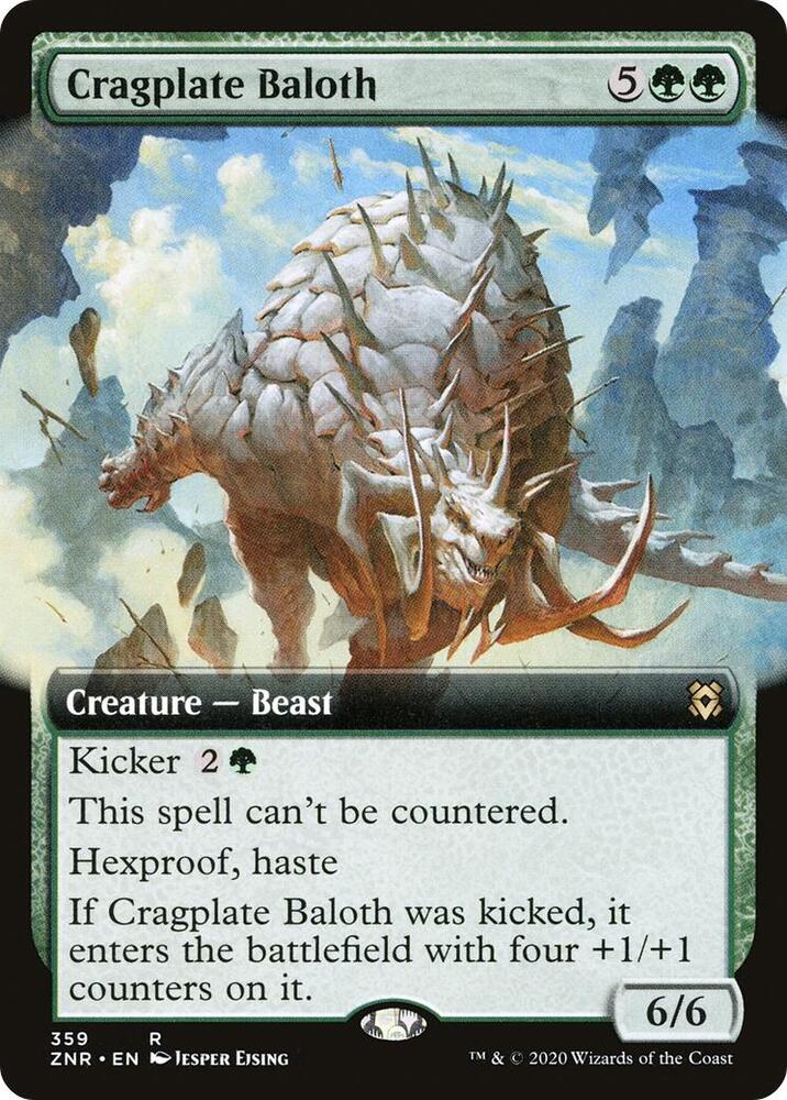 Cragplate Baloth (Extended Art) | Zendikar Rising #359