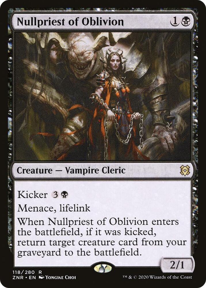 Nullpriest of Oblivion | Zendikar Rising #118