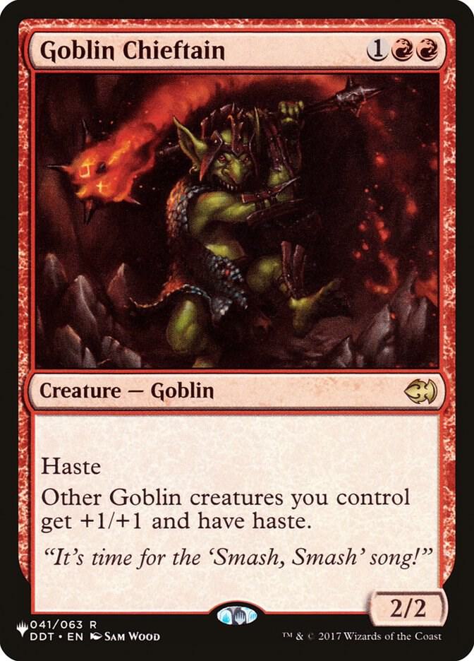 Goblin Chieftain | The List Reprints #041/063