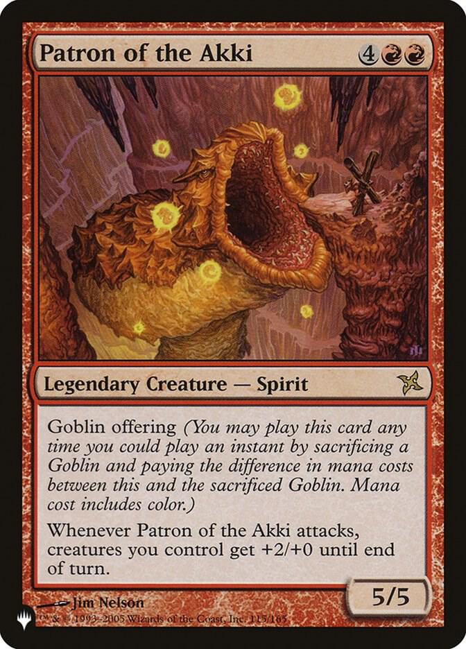 Patron of the Akki | The List Reprints #115/165