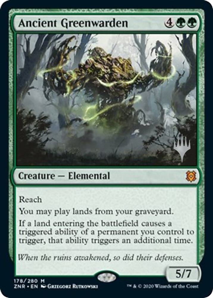 Ancient Greenwarden | Promo Pack: Zendikar Rising #178