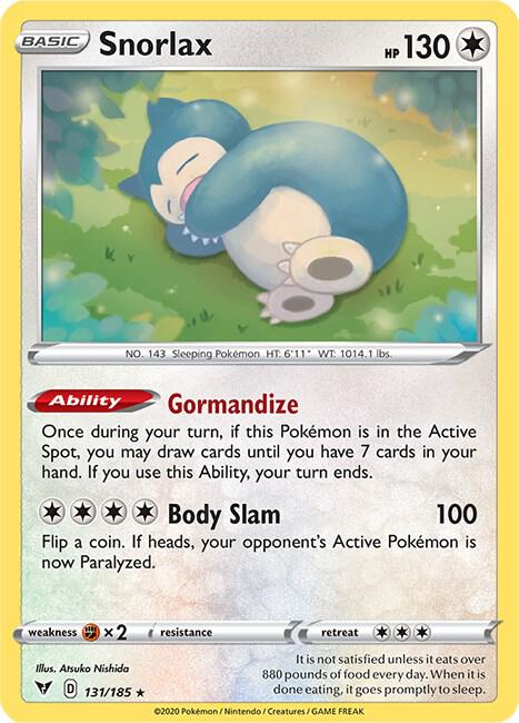Snorlax | SWSH04: Vivid Voltage #131/185