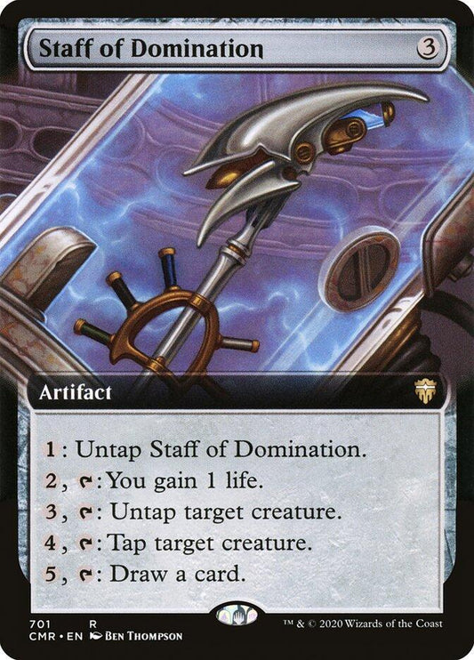 Staff of Domination (Extended Art) | Commander Legends #701