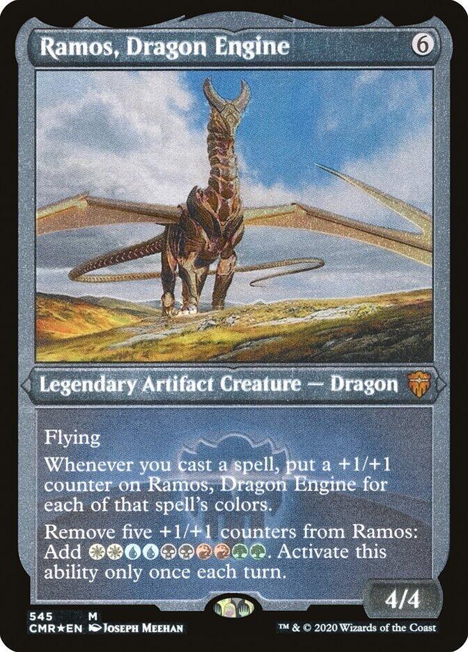 Ramos, Dragon Engine (Foil Etched) | Commander Legends #545
