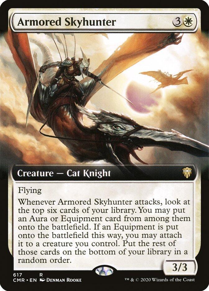 Armored Skyhunter (Extended Art) | Commander Legends #617