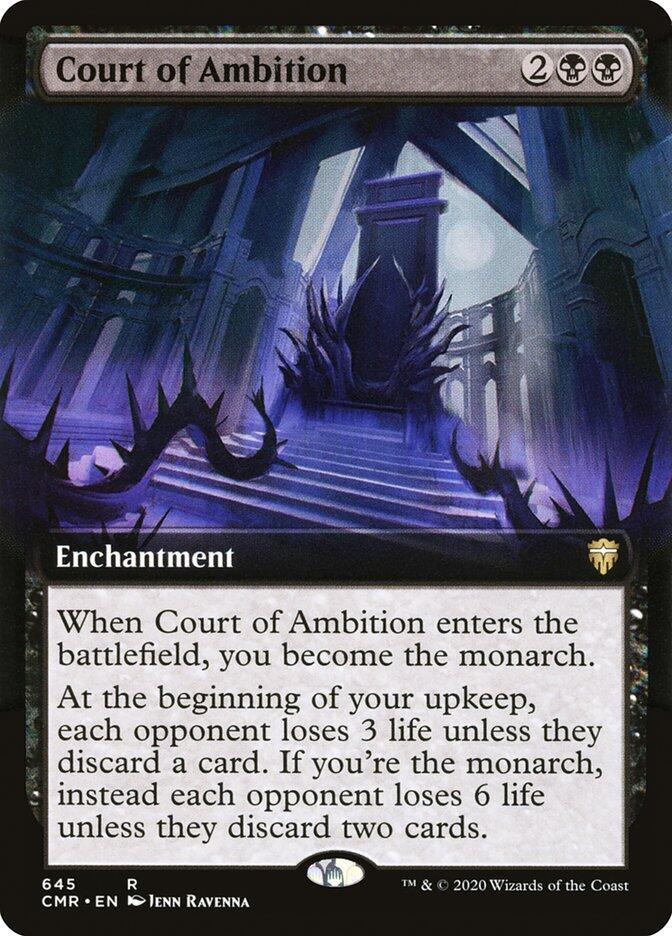 Court of Ambition (Extended Art) | Commander Legends #645