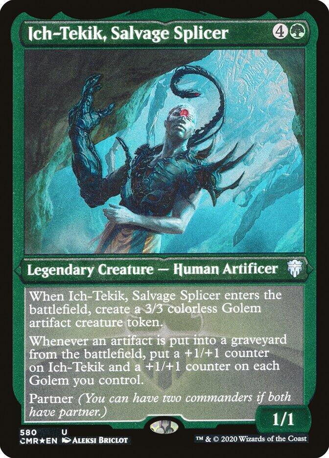 Ich-Tekik, Salvage Splicer (Foil Etched) | Commander Legends #580