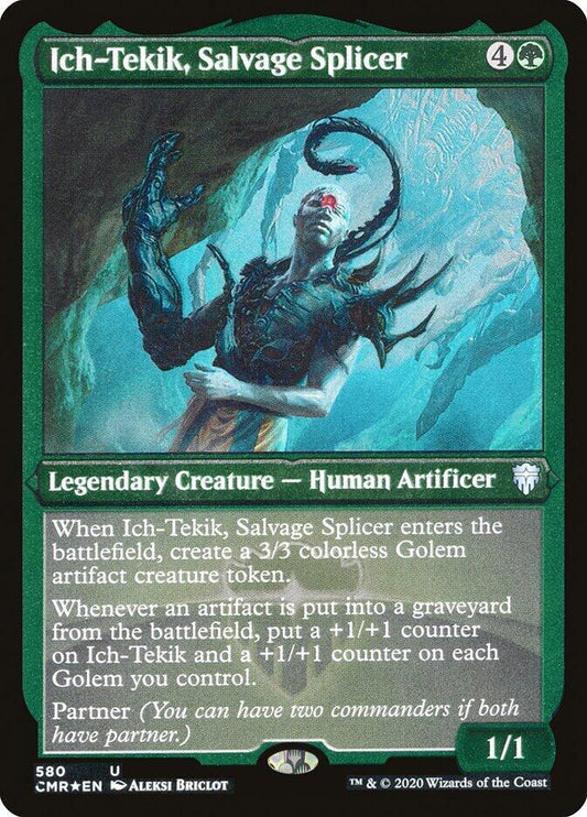Ich-Tekik, Salvage Splicer (Foil Etched) | Commander Legends #580