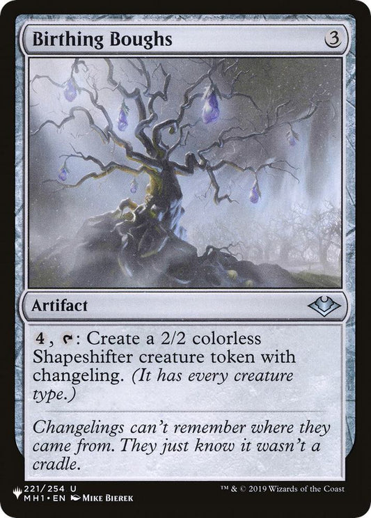Birthing Boughs | The List Reprints #221/254