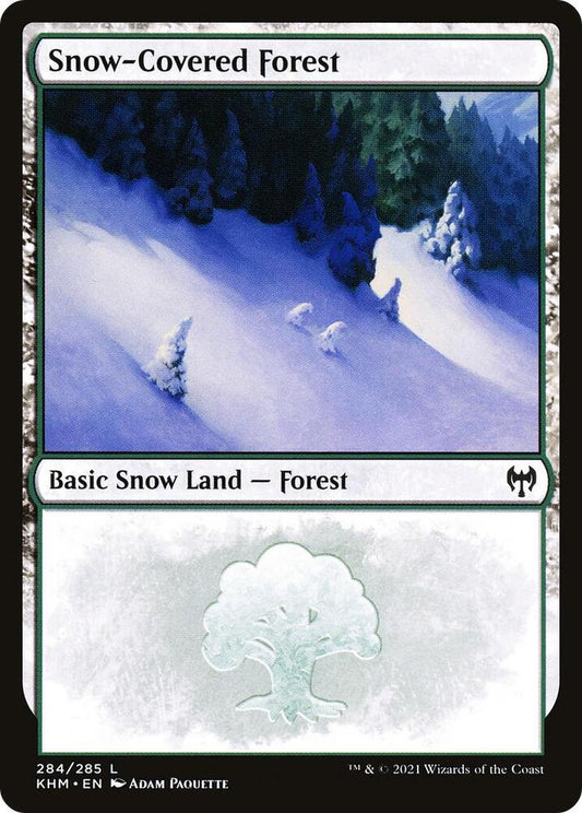 Snow-Covered Forest (284) | Kaldheim #284