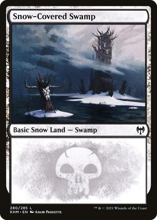 Snow-Covered Swamp (280) | Kaldheim #280