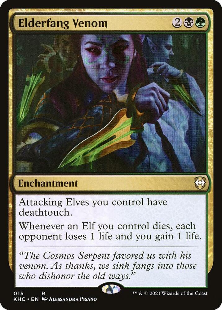 Elderfang Venom | Commander: Kaldheim #15