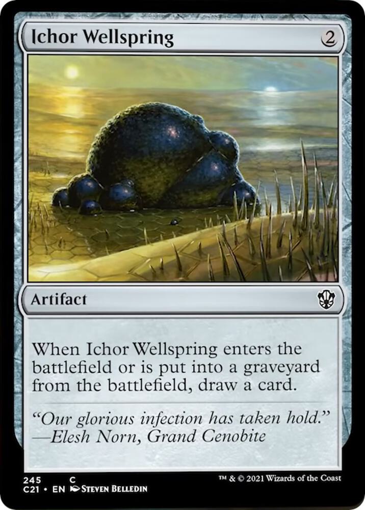Ichor Wellspring | Commander 2021 #245