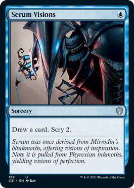 Serum Visions | Commander 2021 #129